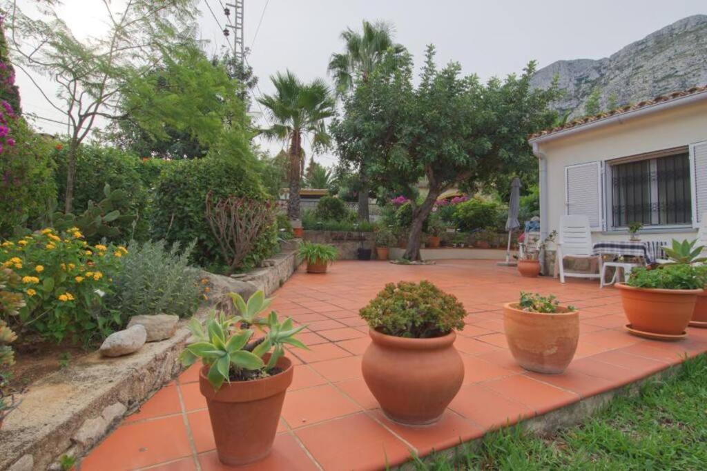 הוילה דניה Agradable Casa Con Piscina Privada Y Jardin מראה חיצוני תמונה